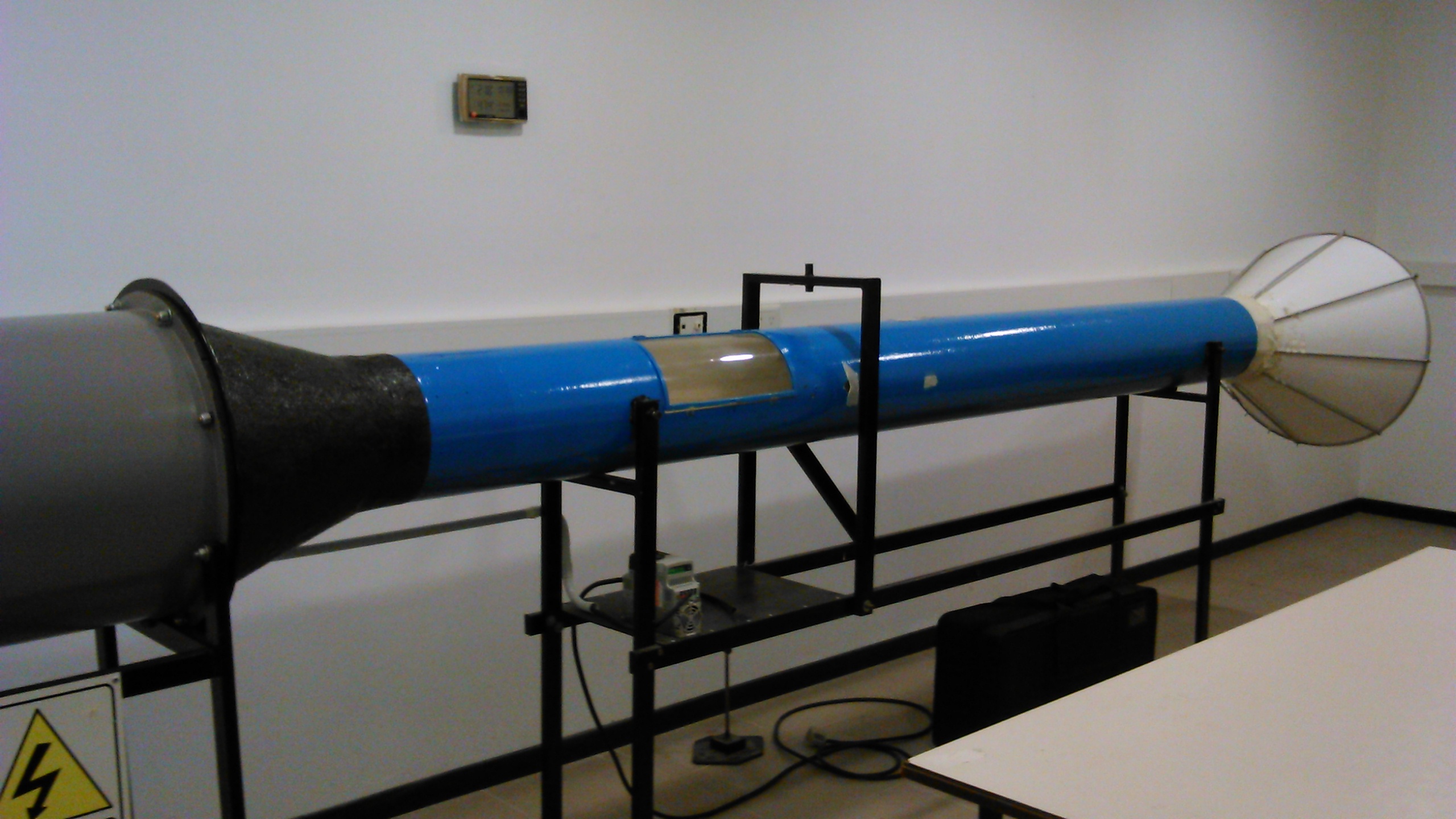 Túnel de calibración de anemómetros